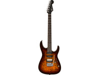 Charvel Pro-Mod Plus Dinky DK24 HSS 2PT EB QM Amber Tiger Eye Charvel Pro-Mod Plus Dinky DK24 HSS 2PT EB QM Amber Tiger Eye